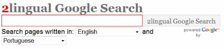 2lingual google search